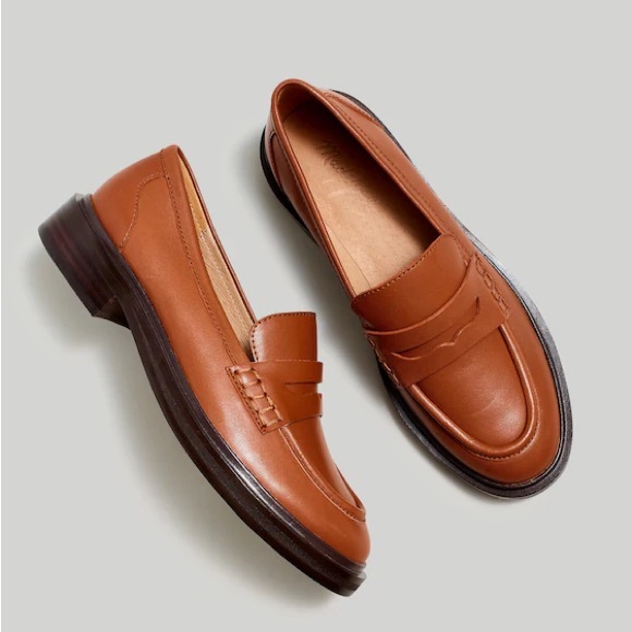 Madewell Shoes - Madewell Tan Leather Loafers